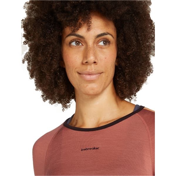 T-shirt thermique ICEBREAKER W MERINO 200 SONEBULA LS CREWE BIT/CED/FELD/CB