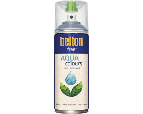 Belton Free PU Spuitverf Blanke Lak Mat 400 ml