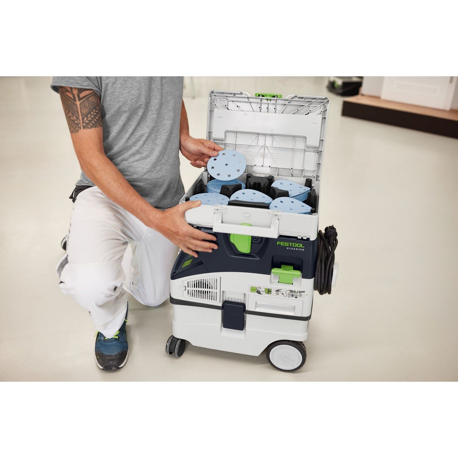 Festool SYS-STF D125 GR-Set Schuurmateriaal in Systainer³ - 578193