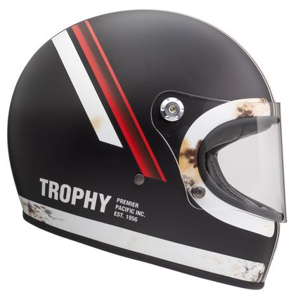Casque Premier TROPHY - DO92 - Noir / Blanc