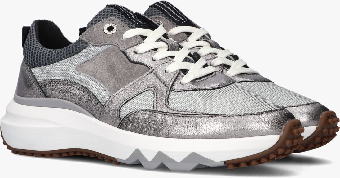 FLORIS VAN BOMMEL zilveren floris van bommel lage sneakers sfw-10111