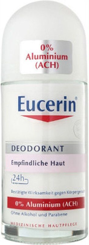 Eucerin - Deodorant Roll-On - Gevoelige Huid - 0% Aluminium - 48 Uur Bescherming