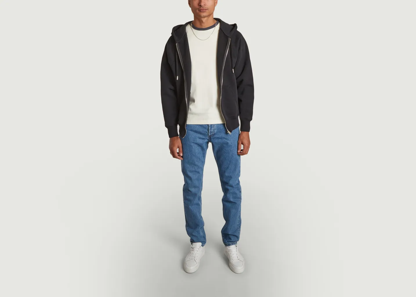 Hoodie Zipped Ami de Coeur AMI Paris
