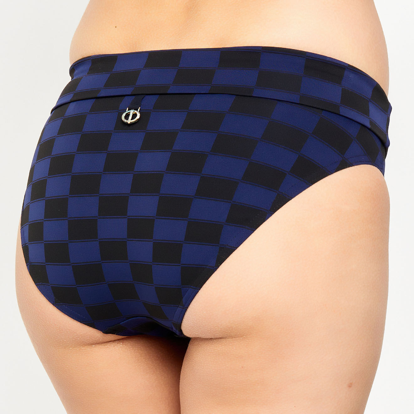 Iodus Bas de maillot de bain Bermeo imprimé bleu marine/noir