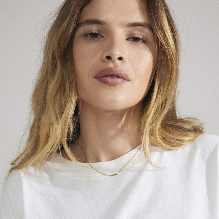 Pilgrim FAITH recycled necklace gold-plated Guld