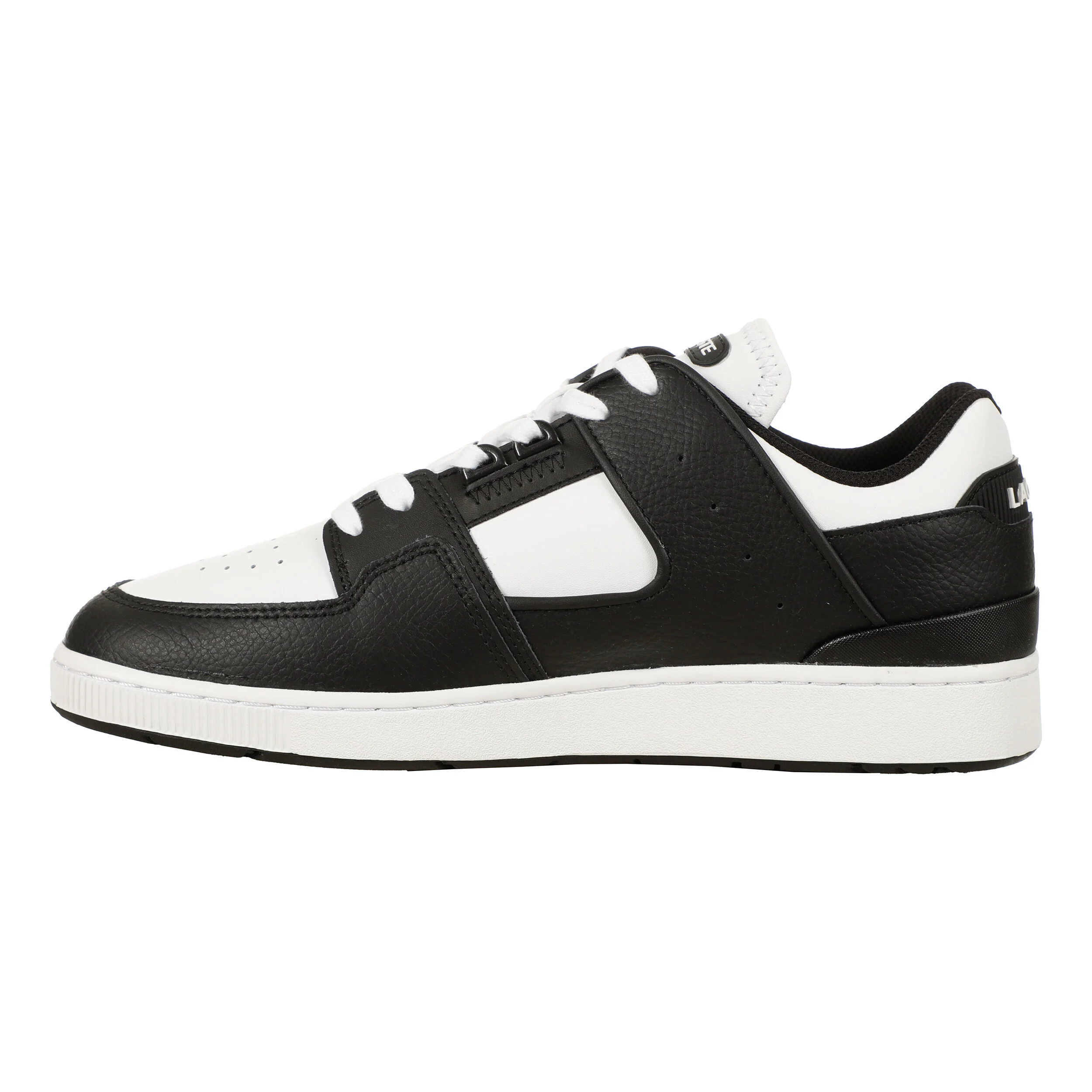 Lacoste Court Cage Baskets Hommes - Noir , Blanc