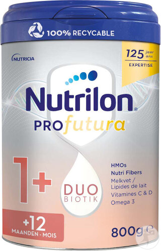 Nutrilon Profutura 1+ Duobiotik Lait De Croissance Enfant Dès 1 An Lait En Poudre Boîte 800g