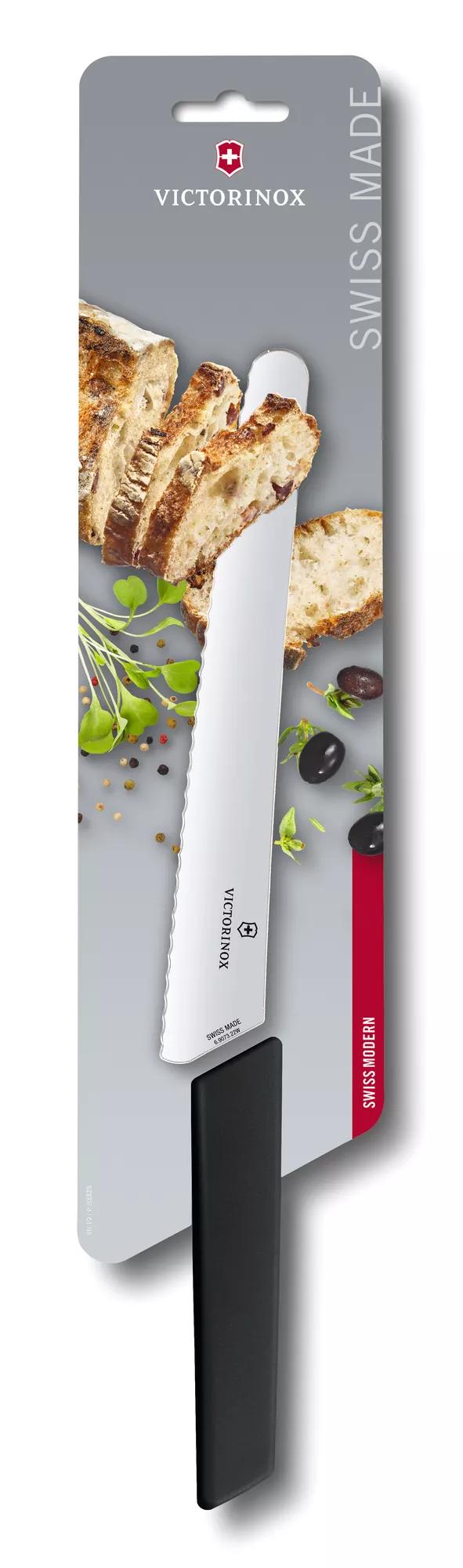 Swiss Modern Brot- und Konditormesser-schwarz