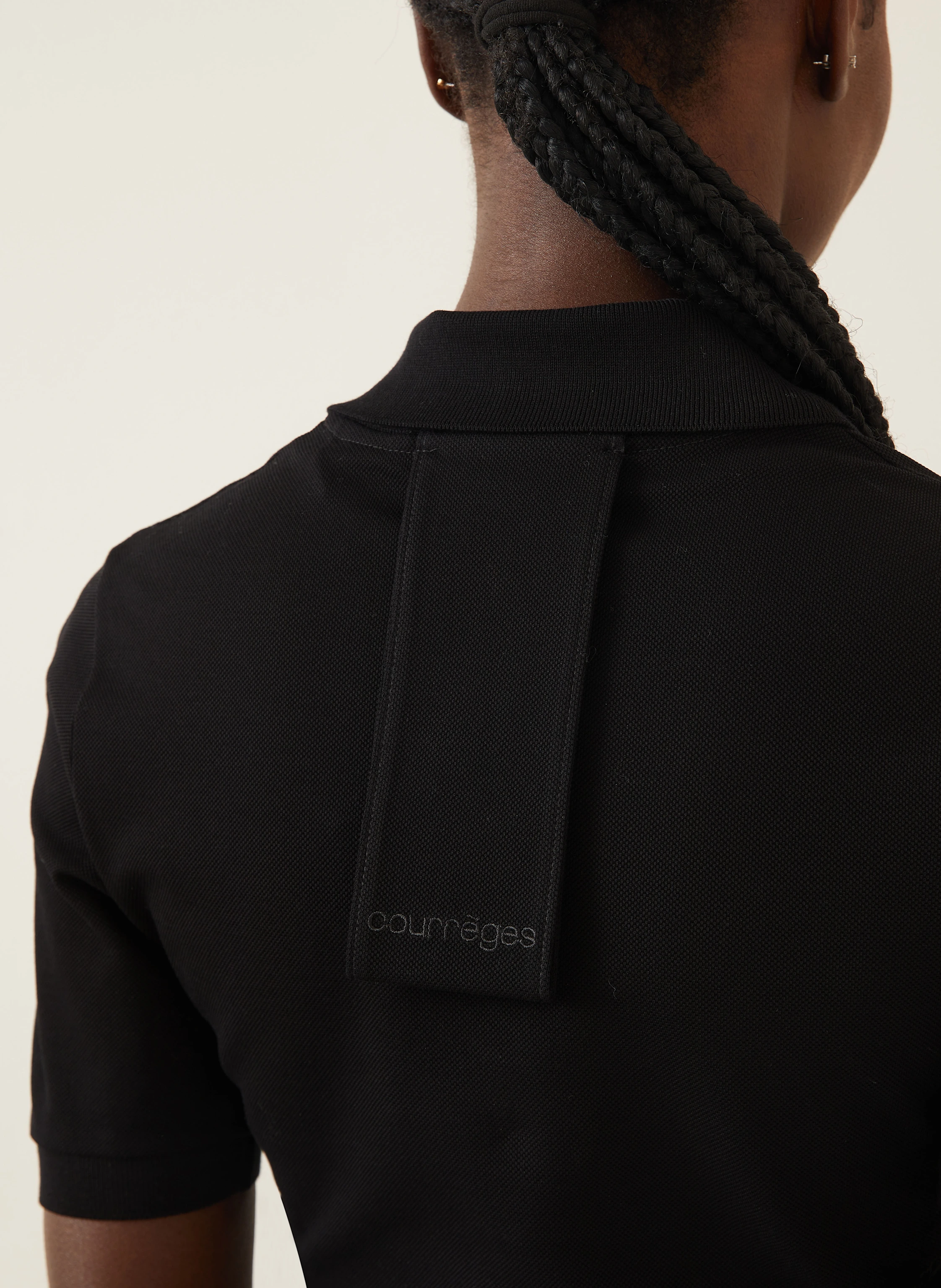 Courrèges Piqué-Polokleid
