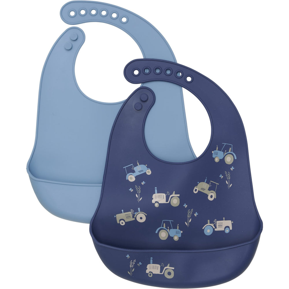 Køb CeLaVi Blue Heaven Silicon Hagesmæk (2-Pack)