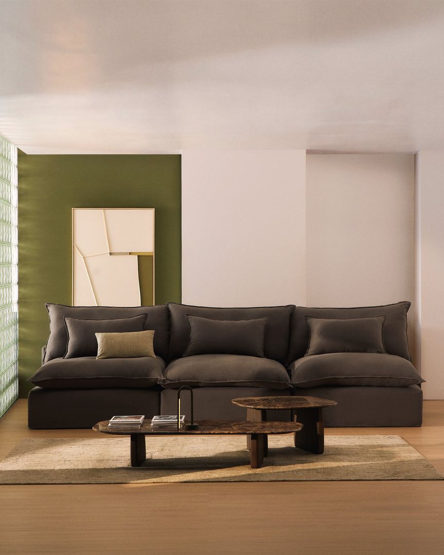 Kave Home Anarela Taupe Elementenbank