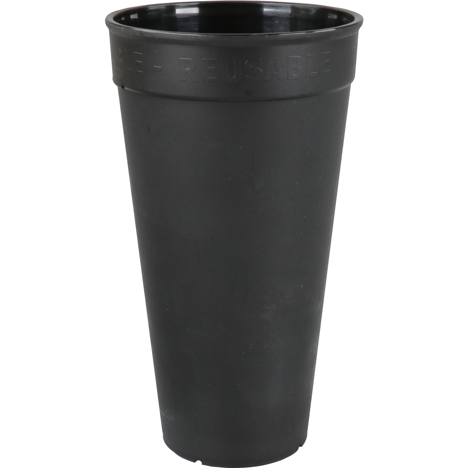 ÖkoCup, Beker, PP, reusable, 500ml, zwart