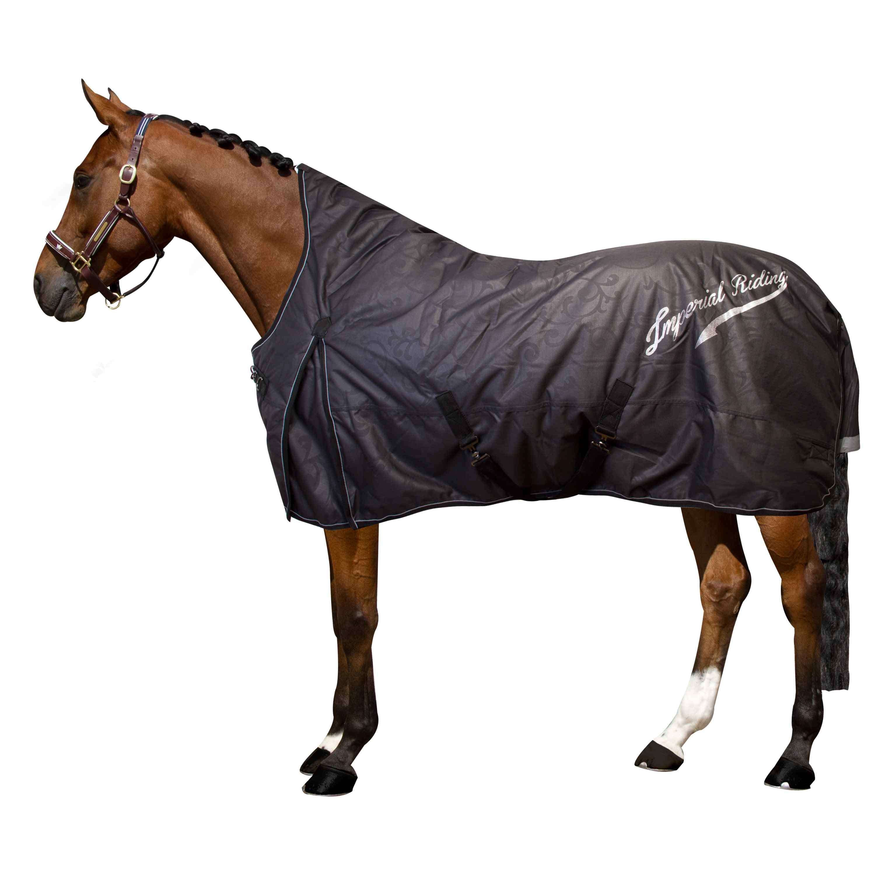 Imperial Riding Outdoordeken IRHSuper-Dry 100g Zwart