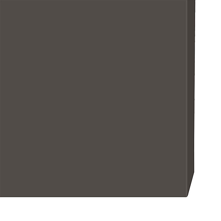 Porte de colonne de cuisine Garcinia gris anthracite brillant L. 60 cm x H. 150 cm GoodHome