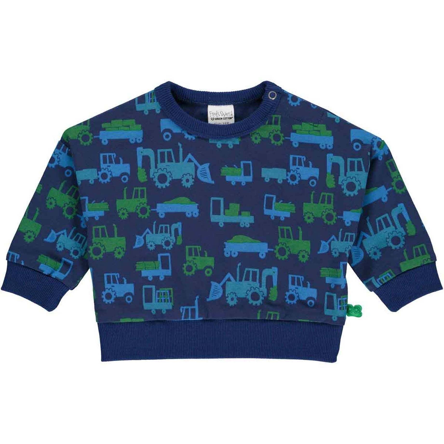 Fred's World by Green Cotton| Jungen Babysweatshirt