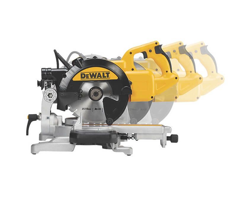 DeWalt DWS773 Telescopische afkort- en verstekzaagmachine - 1300W - 216mm