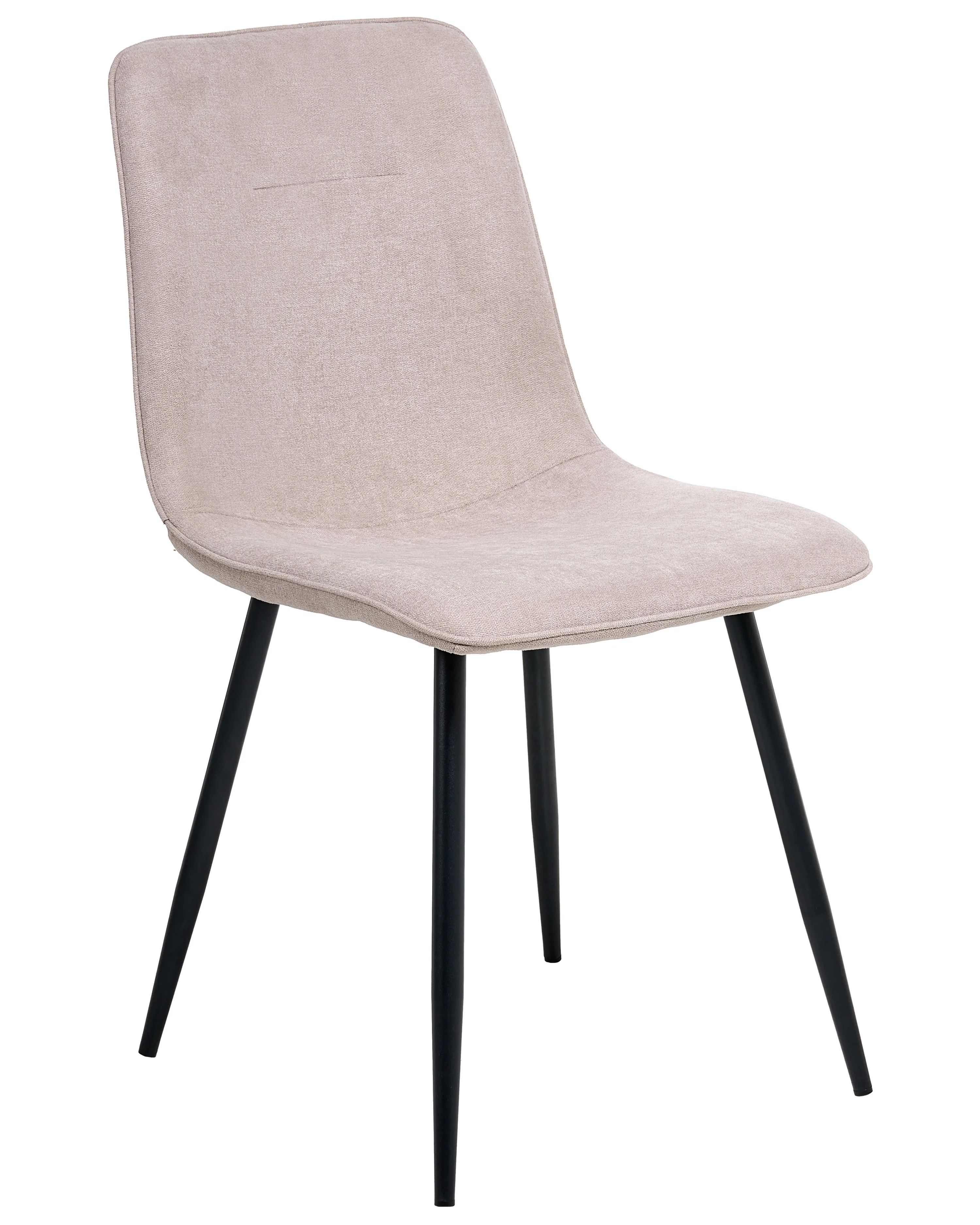 Set van 4 eetkamerstoelen TUSCOLA Stof Beige