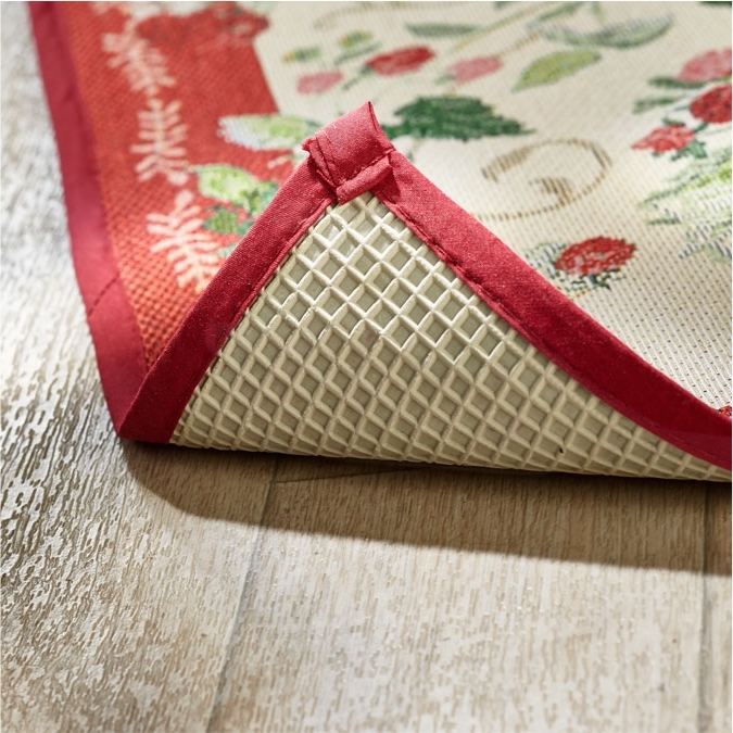Tapis framboises
