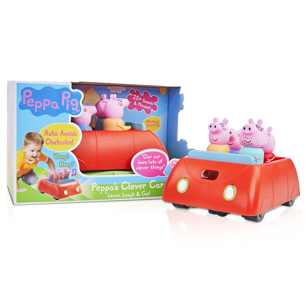 Peppa Pig Peppas cleveres Auto mit Licht und Sound