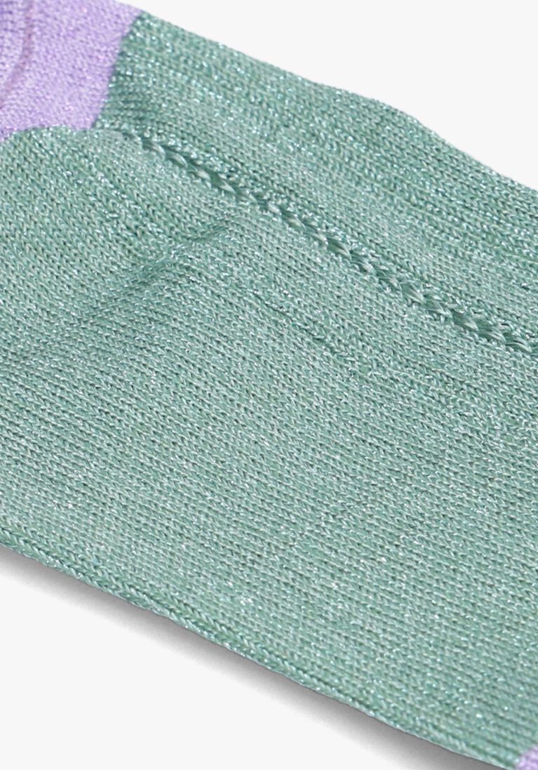 BECKSONDERGAARD groene becksondergaard sokken glitter drake block sock