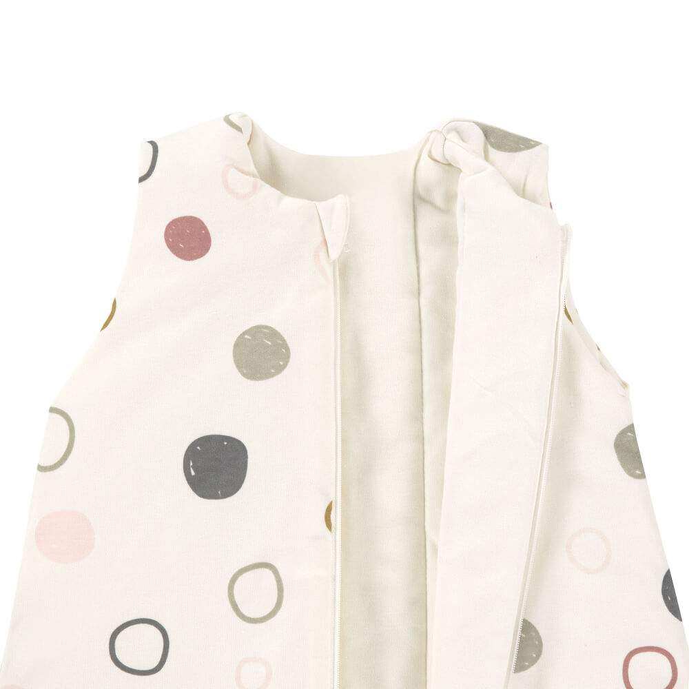 Sleeping Jumper Circles offwhite, 92 cm, 2-3 Jahre