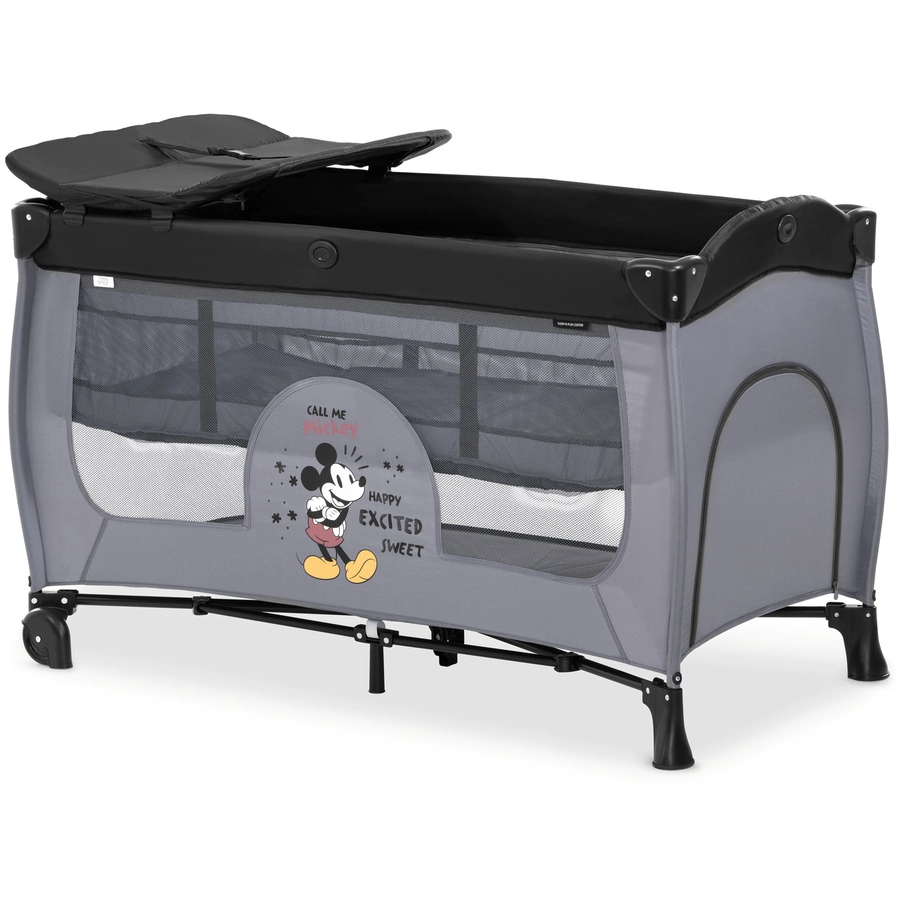 hauck Reisebett Sleep'n Play Center Mickey Mouse Grey