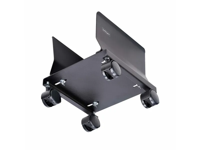 StarTech.com Computer Tower Cart Rolling CPU Caddy w/ Wheels, Adjustable - Vogn med hjul - for personal computer - stål - sort