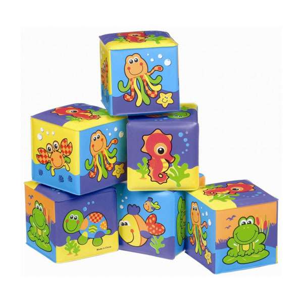 PlaygroPlaygro   Badespielwürfel 6 Stück