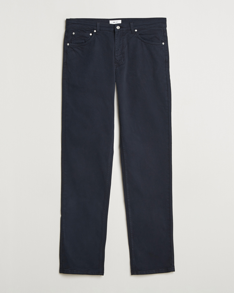 NN07 Tony 5-Pocket Pants Navy Blue