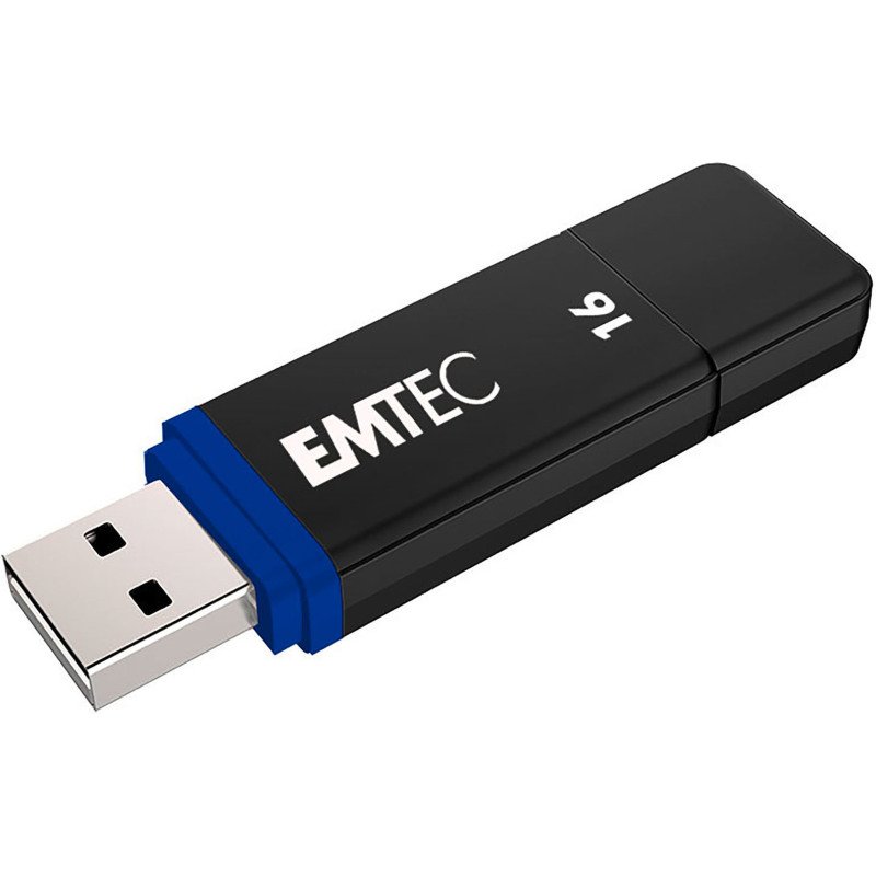 Emtec pack de 10 clés USB K100 16 Go Usb 2.0 (USB-A) couleur assortie