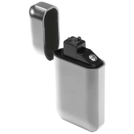 Macma Elektronisches USB Feuerzeug, silber
