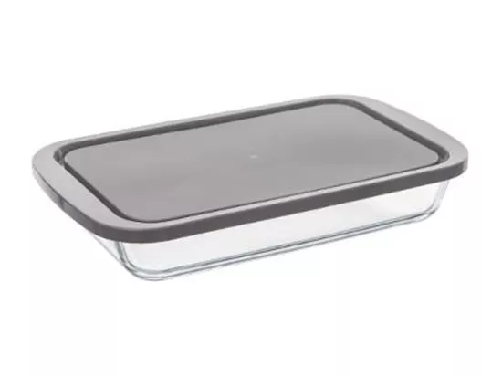 Plat à Four Rectangulaire en Verre 