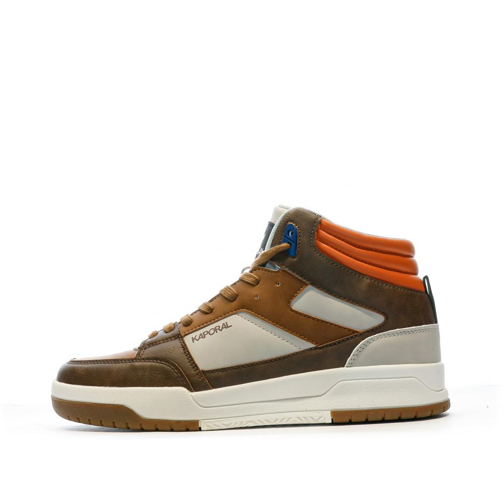 Kaporal Baskets Marron Homme Kaporal Badhigh