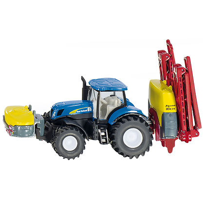Siku Traktor m. Anhänger - 1:87 - New Holland Tractor Mit Crop