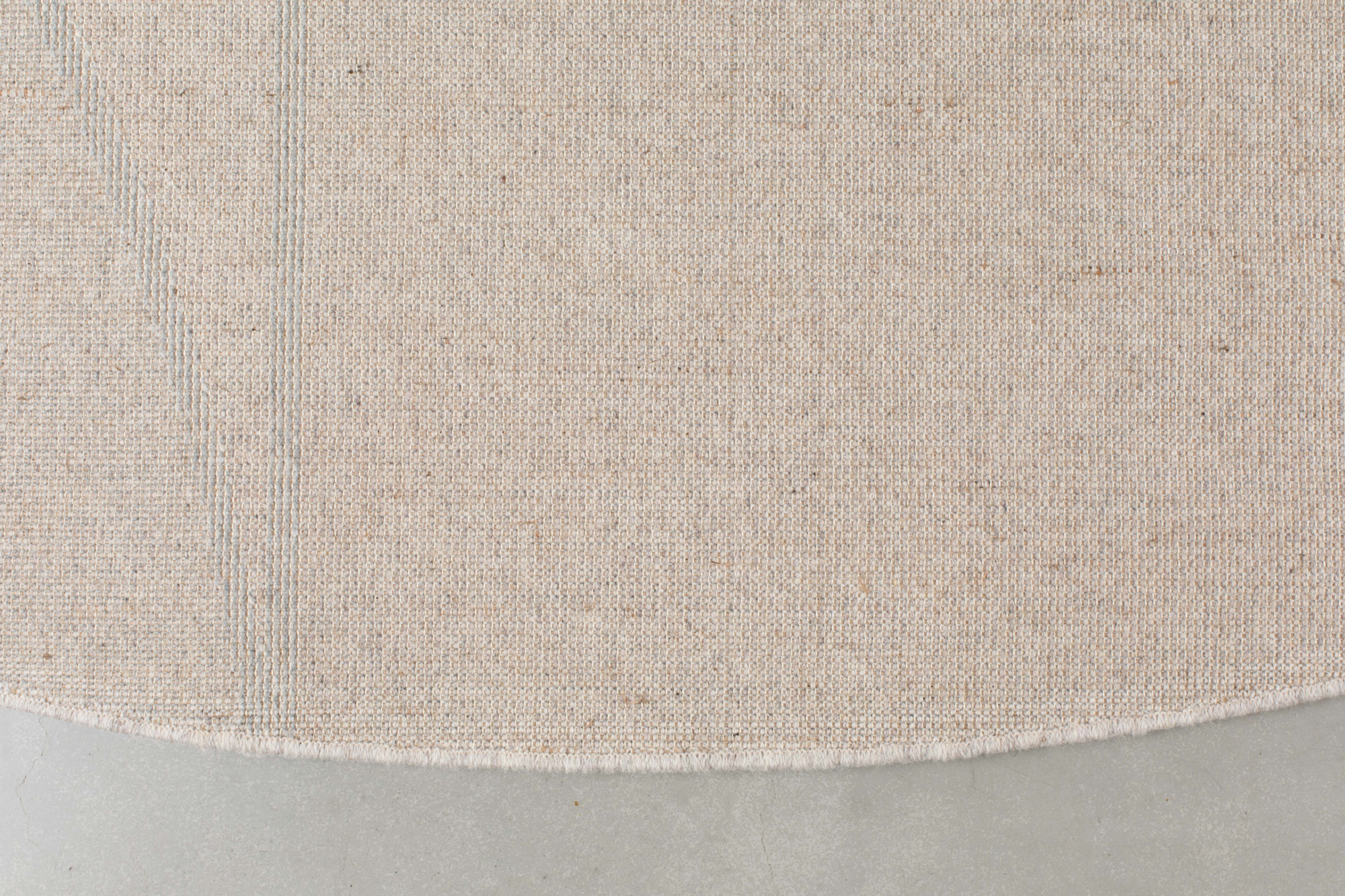 Zuiver vloerkleed Bliss grijs/blauw rond 240cm