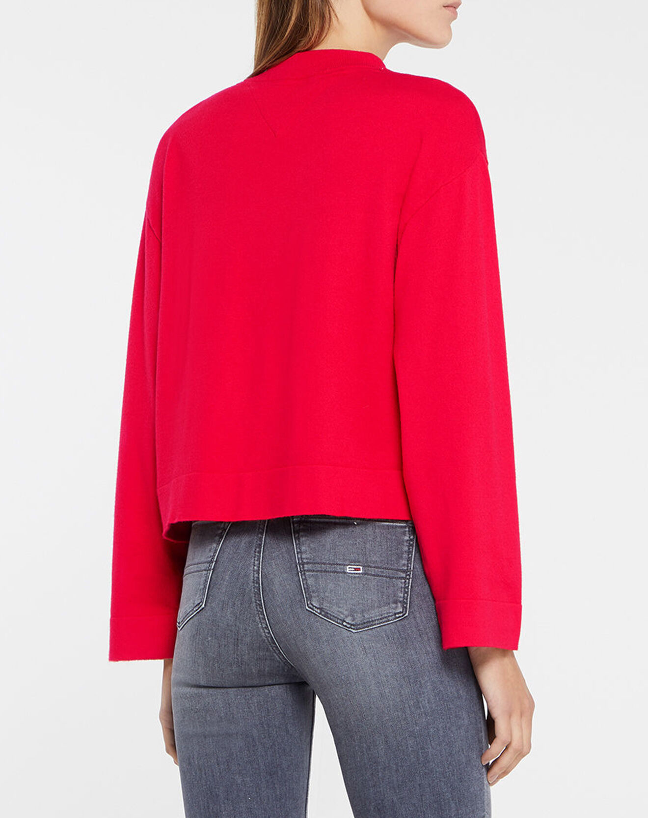 Tommy Jeans Pull Essential rouge