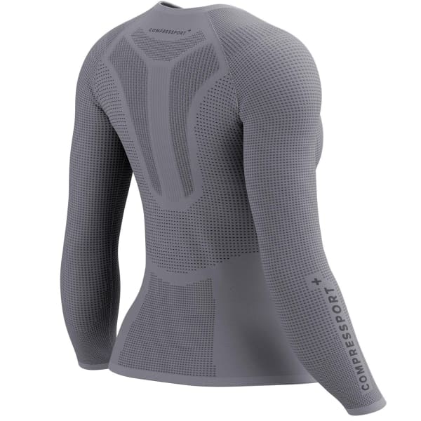 T-shirt trail COMPRESSPORT ON/OFF BASE LAYER LS TOP W GREY