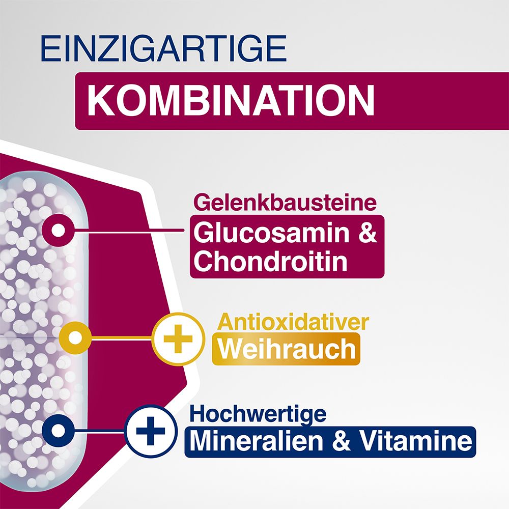 GELENCIUM® Glucosamin Chondroitin hochdosiert mit Vitamin C