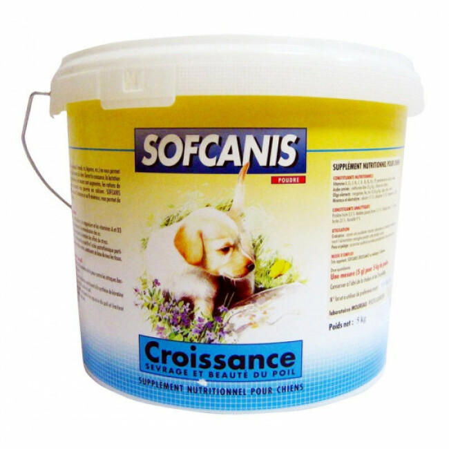 Complément alimentaire Sofcanis Croissance pour chien