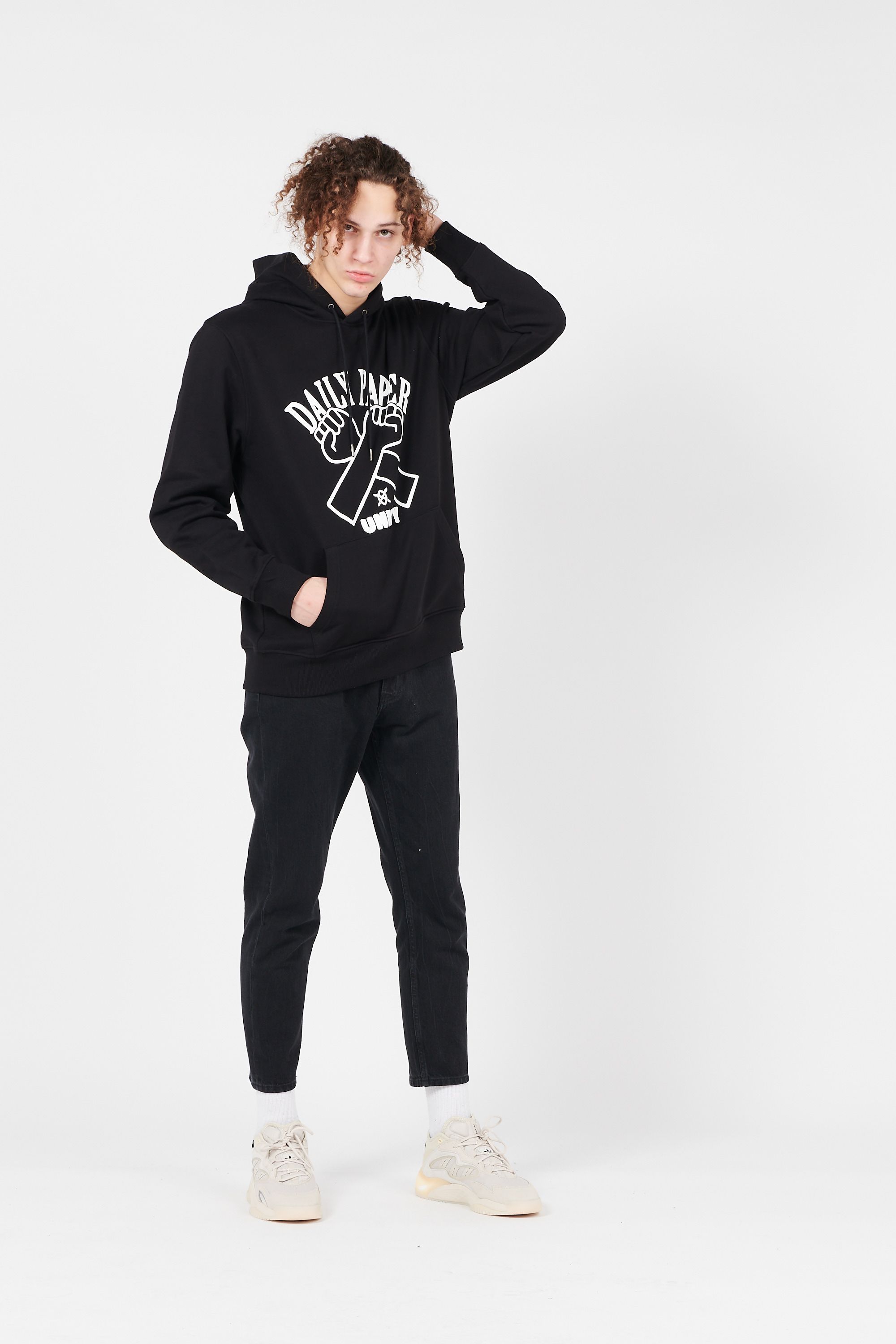 Daily Paper Hoodie MILO Noir