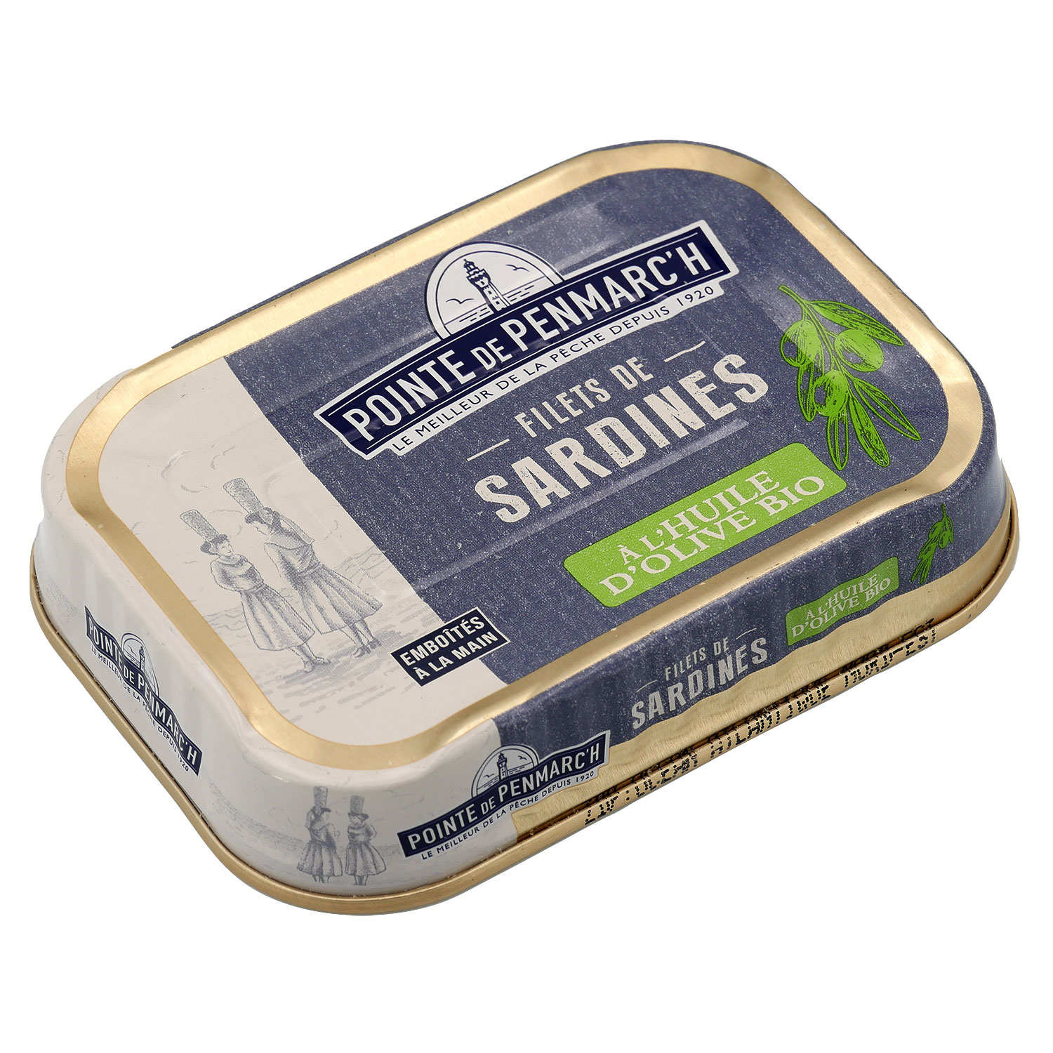 Filets de sardines à l'huile d'olive bio