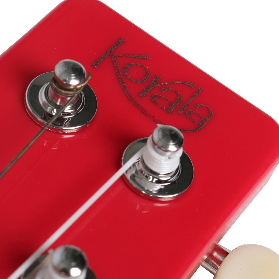 Korala PUG-40-RD polycarbonaat guitarlele licht rood