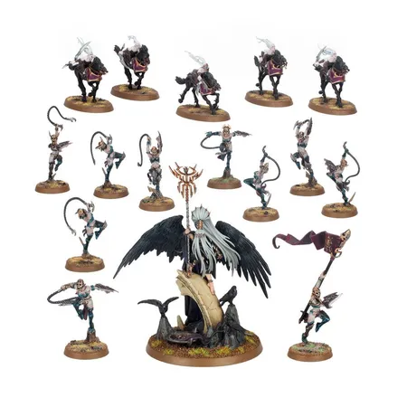 Games Workshop Warhammer Age of Sigmar - Boten des Morgens: Töchter des Khaine - Krethusas Schar der Vettel