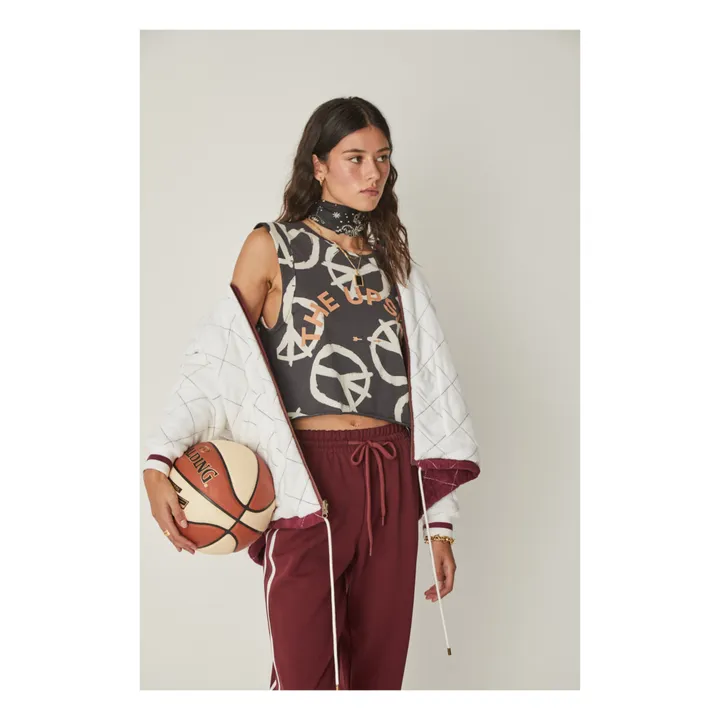 The Upside Jogger Eze Franca Coton Bio | Bordeaux