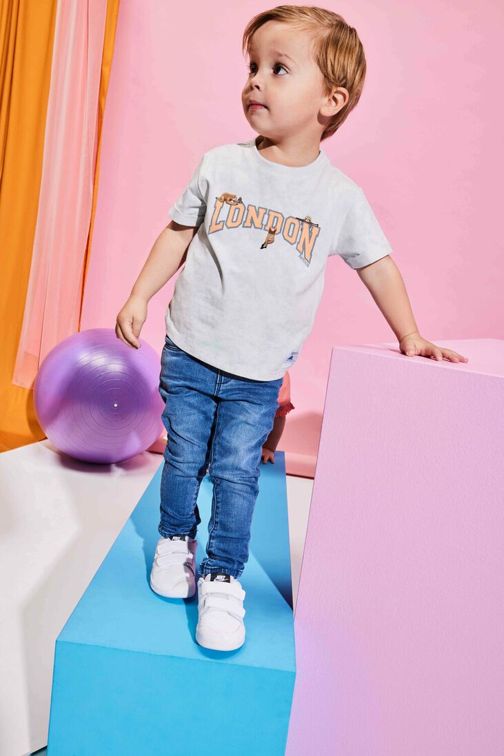 RETOUR lichtblauwe retour t-shirt sen