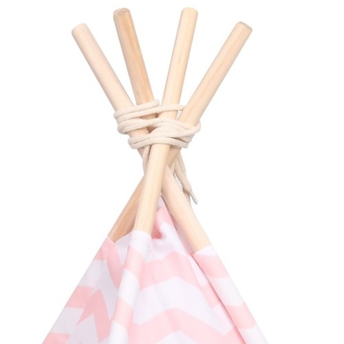Tenda de descanso para gatos branca e rosa