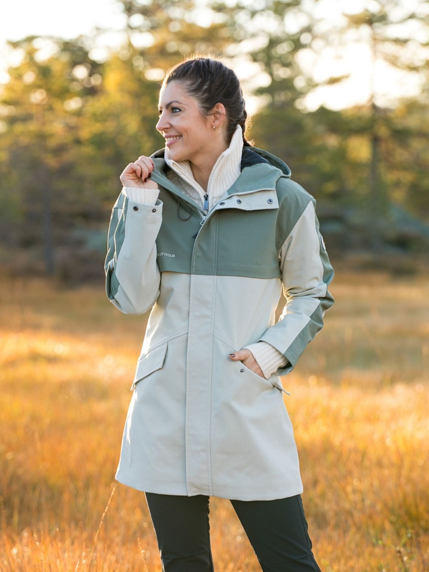 Mellow Iris Parkas