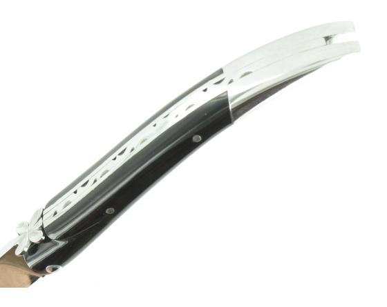 Aubracien 12 cm - Buffle - 1 mitre Couteau de poche par Laguiole en Aubrac
