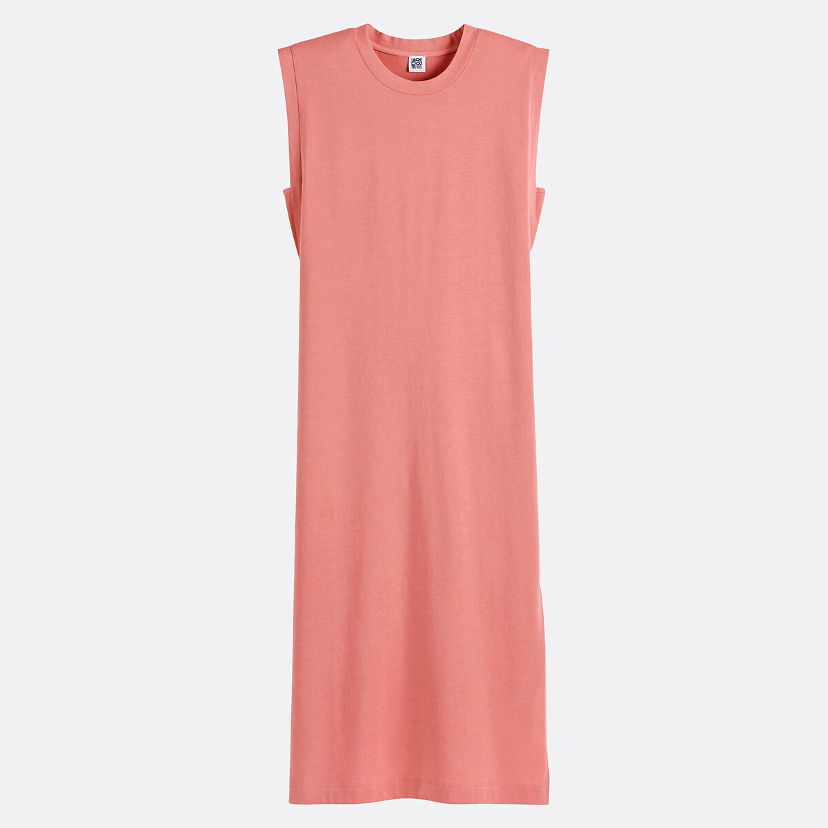 COLEÇÕES LA REDOUTE<br>Vestido longo sem mangas estilo camiseta