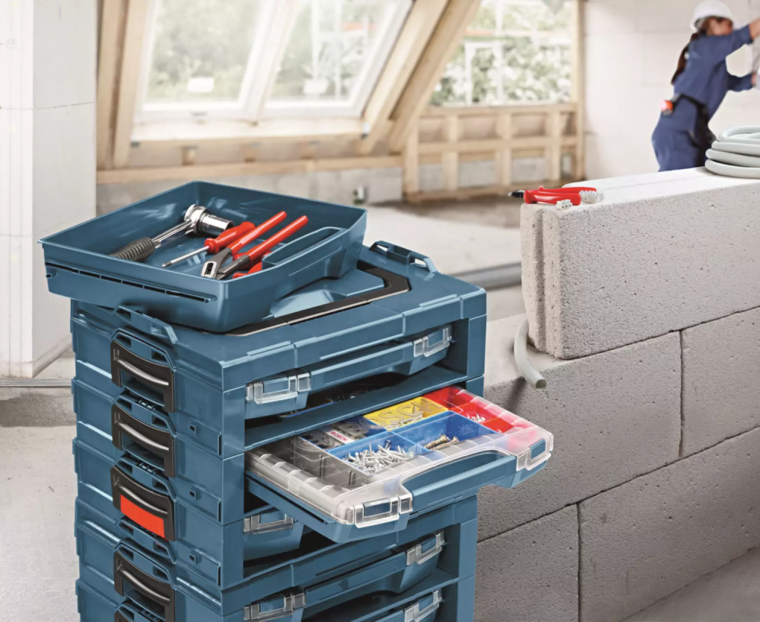Bosch LS-Tray 72 Plastic opslag tray